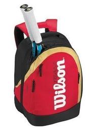 Wilson BLX TEAM II 後揹袋(紅黑金) 網球拍袋 網球包
