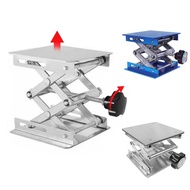 Lift Table 4'x4' Lab Plate Jack Scissor Stand Platform Router Workbench Table Woodworking Lift Labor