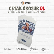Cetak Brosur 2 sisi (min 100 lembar)