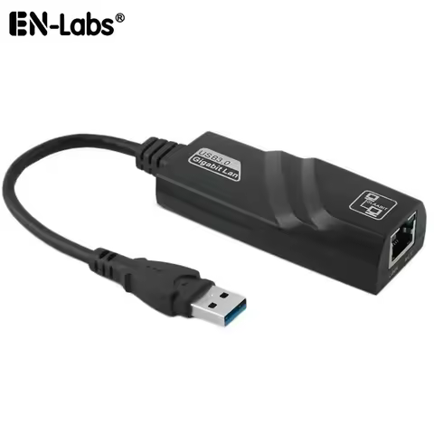 USB 3.0 Gigabit Ethernet 10/100/1000Mbps RJ45 Network LAN Adapter RealTek RTL8153 Chipset Converter 