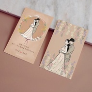 【客製化似顏繪喜帖】謝卡/喜餅卡/小卡/卡片/明信片/自備檔印刷