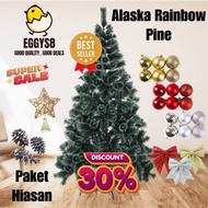 Pine Christmas Tree 3FT Premium Christmas Pine Tree 90CM FREE Decoration