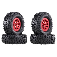 4Pcs 68mm rc car clip type tire soft tire skin upgrade metal 5mm Hex For MN1/2 D90 98 99S 78 82 99sV