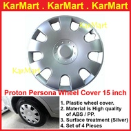 Universal 15 Inch Car Wheel Cover 15" Tyre Center Hub Cap Steel Rim Proton Persona Proton Exora Car 