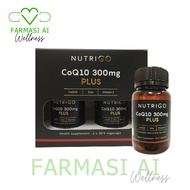 Nutrigo CoQ10 300mg Plus Softgel Capsule 2x30's (Twinpack) (Exp : 06/2026)