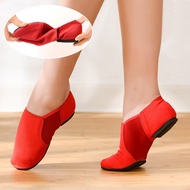 hot【DT】 soft ballet shoes slip on dance training for women indoor outdoor latin sneakers