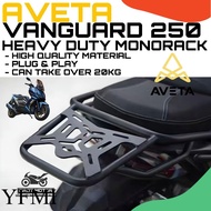 RACK AVETA VANGUARD250 VANGUARD 250 HEAVY DUTY MONORACK ACCESSORIES ACCESSORY MODIFIED MODIFY