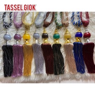Luxury CURTAIN ROPES - CURTAIN TASSELS - CURTAIN TIE CRYSTAL CURTAIN ROPE CURTAIN DECORATIONS DOLLLI