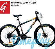 Sepeda Gunung MTB Genio by United M 3411 27,5 inch 8 speed