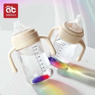 AIBEDILA Silicone Feeding Kids Straw Rainbow Learning Cup Duck billed Cup Drinking Water Direct Cup Baby Bottle Drink Cups