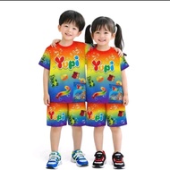 Yupi SETELAN BAJU ANAK VIRAL JERSEY MOTIF YUPI USIA 1-10TAHUN