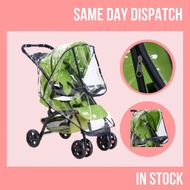 Stroller Rain Cover Stroller Accessories Weatherproof Cover Raincoat Cover Windshield Penutup Hujan 