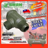 SWAN SV-205 SWP-301 SWP-415 Original Air Compressor Check Valve Sparepart Replacement Alat Ganti Mes