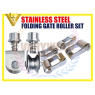 VERYWELD Stainless Steel Auto Folding Gate Roller / Gate Door