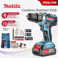 Makita Cordless Drill Hammer Cordless Impact Drill Screwdriver Hand Gerudi Gimlet 电钻