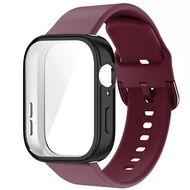 Huawei Watch Fit 3 Strap+case Soft silicone Sports huawei fit 3 Strap soft Full Covered TPU Plated f