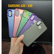 SOFTCASE IMD MATTE HYBRID SAMSUNG A20 / A30 / CASING SAMSUNG A20 A30