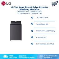 [2026 MODEL] LG 18KG/ 20KG/ 22KG/ 25KG Top Load AI Direct Drive Inverter Washing Machine | TurboClea
