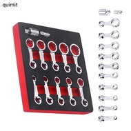 QUIM Torque Wrench Spanner 3 8 Drive 12Pcs Torque Adapter 12 Point Adapter Set