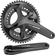 &lt;台中綠生活自行車館&gt;全新Shimano 105 FC-R7000大盤 腿長172.5mm 50-34T裸裝