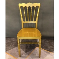 European Style Bamboo Chair Metal Chair Hotel Lawn Outdoor Castle Chair Wedding Chair Napoleon Weddi