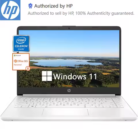 HP Slim 14Inch Business Laptop,Intel Celeron N4120,Up to 16GB RAM,320GB Storage(64GB eMMC+256GB Micr