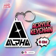 [NADIES] A7PHA ACRYLIC KEYCHAIN 5CM A7pha Merch Keychain
