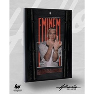 Eminem Frame Poster - Hallowallo Frameblock Poster
