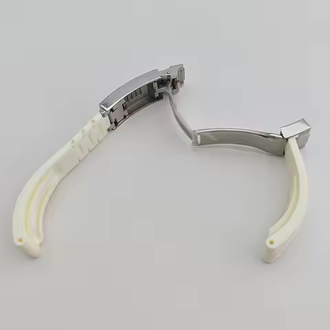High Quality 20mm Watch Strap And Curved Watch Strap Ends Adjustable Rubber Watch Strap Fits 20mm Wi