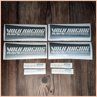 ✻ ☩ ⊕ Volk Racing Rays Engineering TE 37 Super Lap SL Mags Decals Rim Stickers