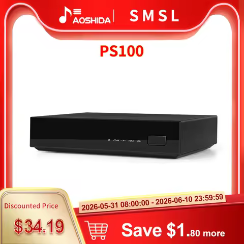 SMSL PS100 Multifunctional Audio Converter HDMI ARC ES9023 DAC Chip Audio Converter High Peformance 