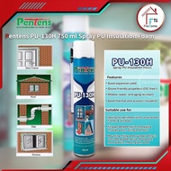 Pentens PU-130H Spray PU Insulation Foam / 750ML PU Foam Waterproof Leaking Sealing Joining Fill Gap