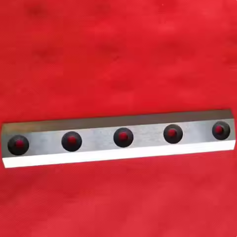1pcs 300x55x7mm A8 Wood Chipper Blade Garden Chippers Wood Shredder Machinery Cutting Tools