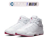 Cock Air Jordan 6 Rings AJ6 White Retro High-Top Casual Basketball Shoes322992-116