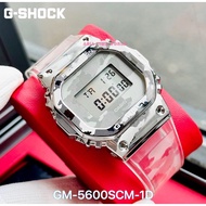 [Official Marco] GSHOCK GM-5600SCM-1D / GM5600SCM / GM5600 Metal Case Digital Men Watch