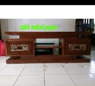 bufet tv jati koin 1,5 meter mebel jepara