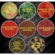 20g/50g silver pouch fish food