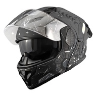 DOT & CCC Certified Modular Full Face Helmet - Lightweight & Compact Design for Motorcycle Scooter R