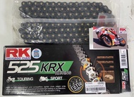 โซ่ RK 525 x-ring (KRX) ขนาด 120 ข้อ รองรับถึง 900cc
