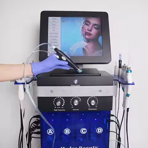15 in 1 Face Cleaning Aqua Peel Hydro Oxigen Facial Machine Multi-functional Hydro Facial Machine