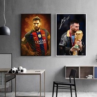 Dormitory Star Painting Decoration World Cup Ready Stock Football Poster Decorative Painting Star Sp