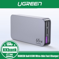 UGREEN GaN 65W Ultra-thin Fast Charger Adapter 3-Port GaN Compact Fast PPS Wall Charger