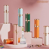 ANEMONE Bottom-filled Perfume Bottle, Luxury Fragrance 5ml Real Leather Spray Bottle, Gift Aluminum 