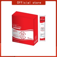 ยกกล่อง VFCore RB สีแดง อาหารเสริมแมวเลียบำรุงเลือด ความอยากอาหาร บรรจุ30ซอง