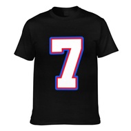 Fashion 7 Jersey Number Sports Seven Buffalo 7 Hot Sale Men Pure Cotton T-Shirt