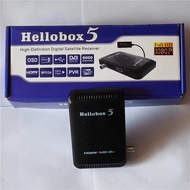2025 Hellobox 5 Receiver Satellite TV Receiver DVB-T2 DVB S2 Combo TV Box Tuner Satellite TV Receive