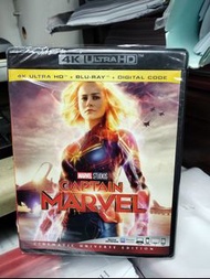 美版 4K blu-ray + blu-ray - captain marvel