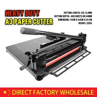 A3 Paper Cutter / Stainless Steel Cutter / Powerful Heavy Duty / A4 Paper Trimmer 切纸机 858A3 858A4