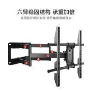 Shopping 50 - 120 Inch TV Bracket H6 Wall Mount TV Bracket Retractable Full Motion Cantilever Mount