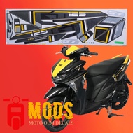 YAMAHA MIO SOUL i 125 ORIGINAL THAILAND MADE Stock Decal/Sticker